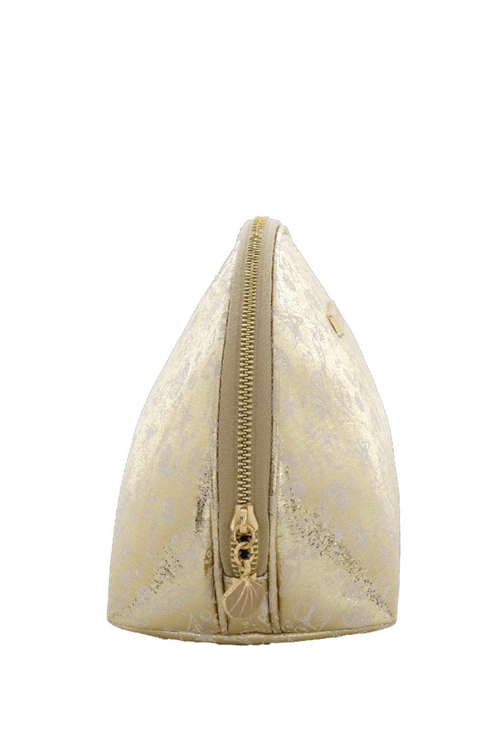 POUCH L SHELL SHINE ORO            Camomilla milano