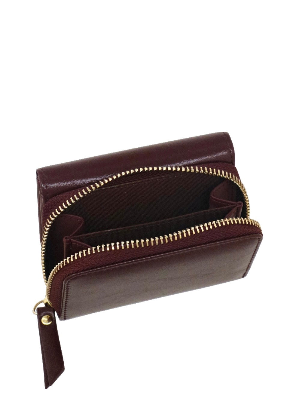 PORTAFOGLIO S DOUBLE BURGUNDY                                         Camomilla Milano