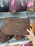 Borsa a tracolla brown                       Verde