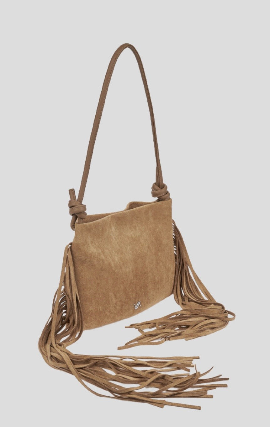 Borsa a spalla beige                            Verde