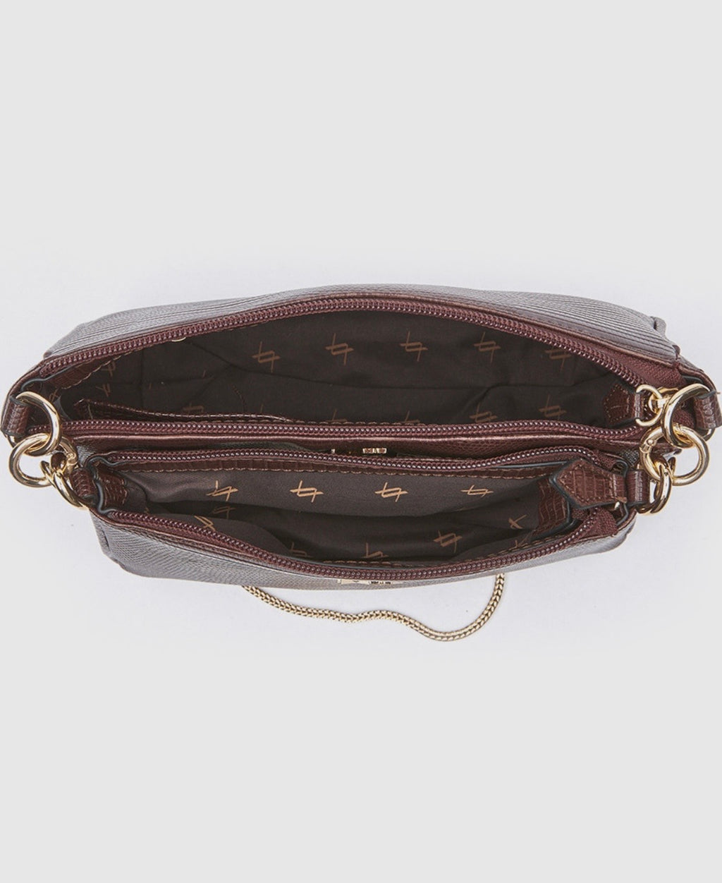 Borsa a tracolla brown                        Verde