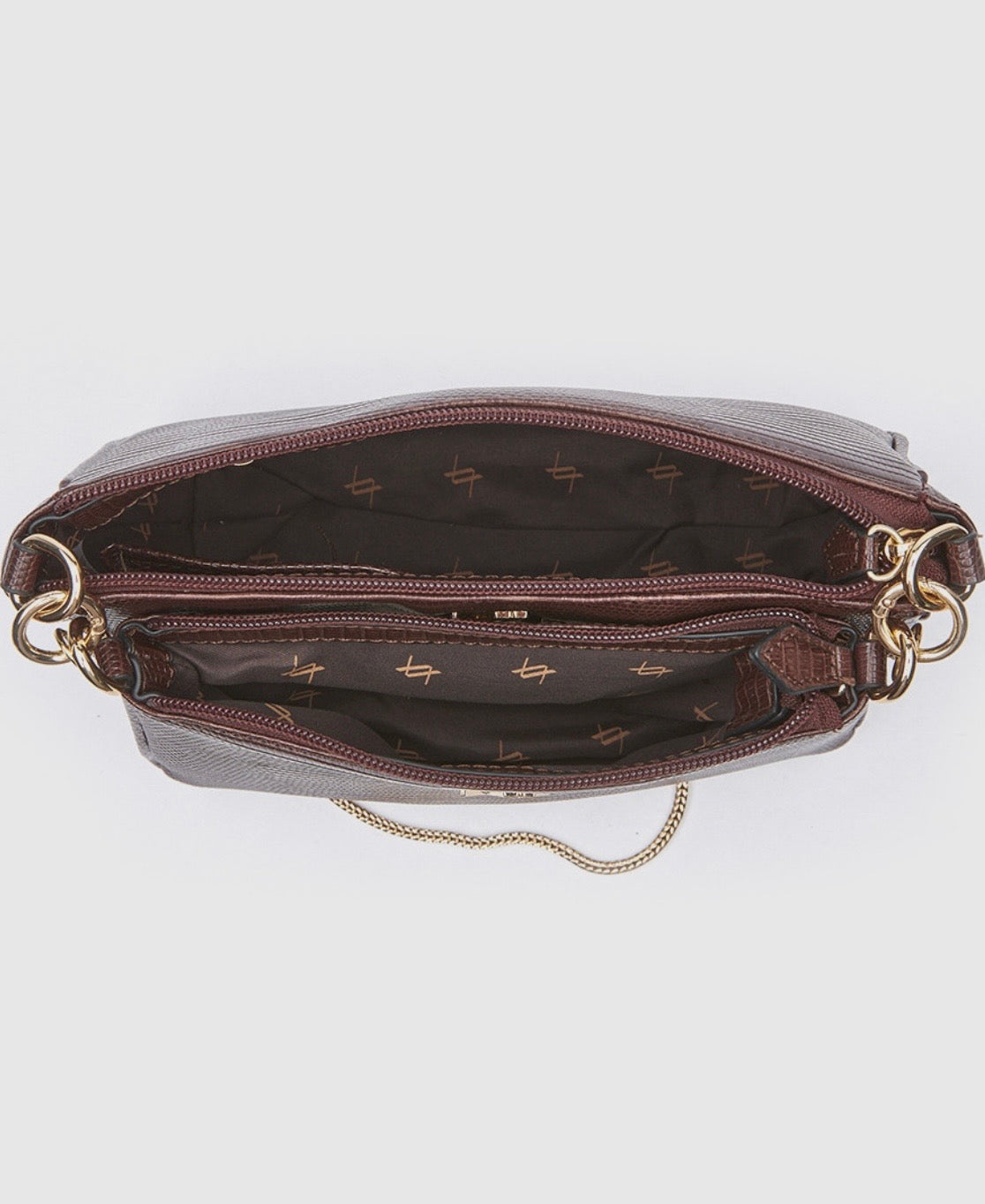 Borsa a tracolla brown                        Verde