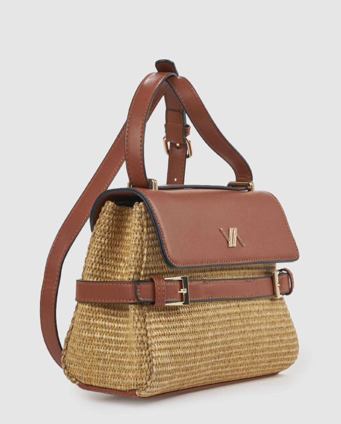 Borsa a tracolla camel                        Verde