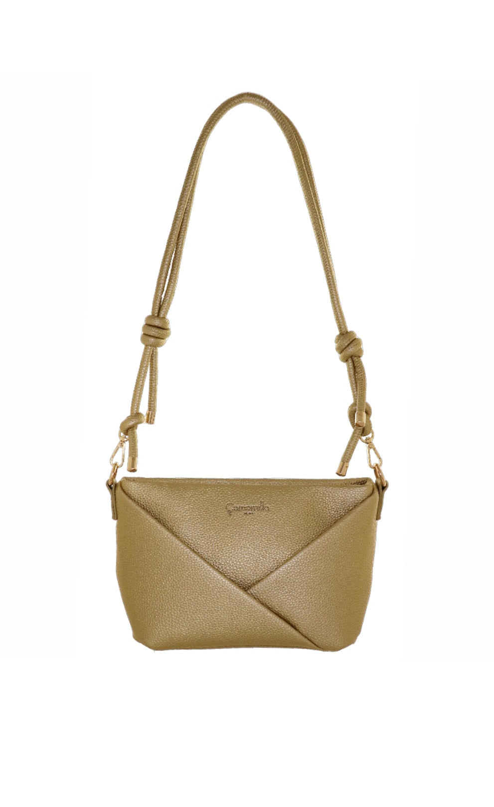 BORSA TRACOLLA GLASSE ORO SC/P                                                   Camomilla milano