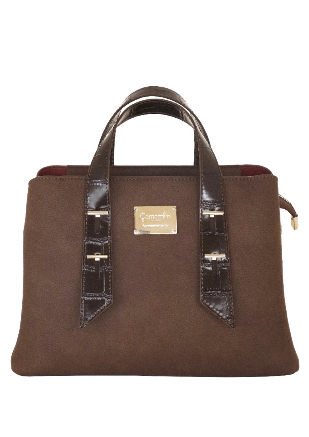 BORSA A MANO M BREE TOP BAGS MARRONE                                 Camomilla Milano