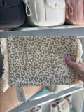 Busta mare animal print beige           Verde