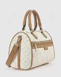 Borsa bauletto a tracolla ivory           Verde