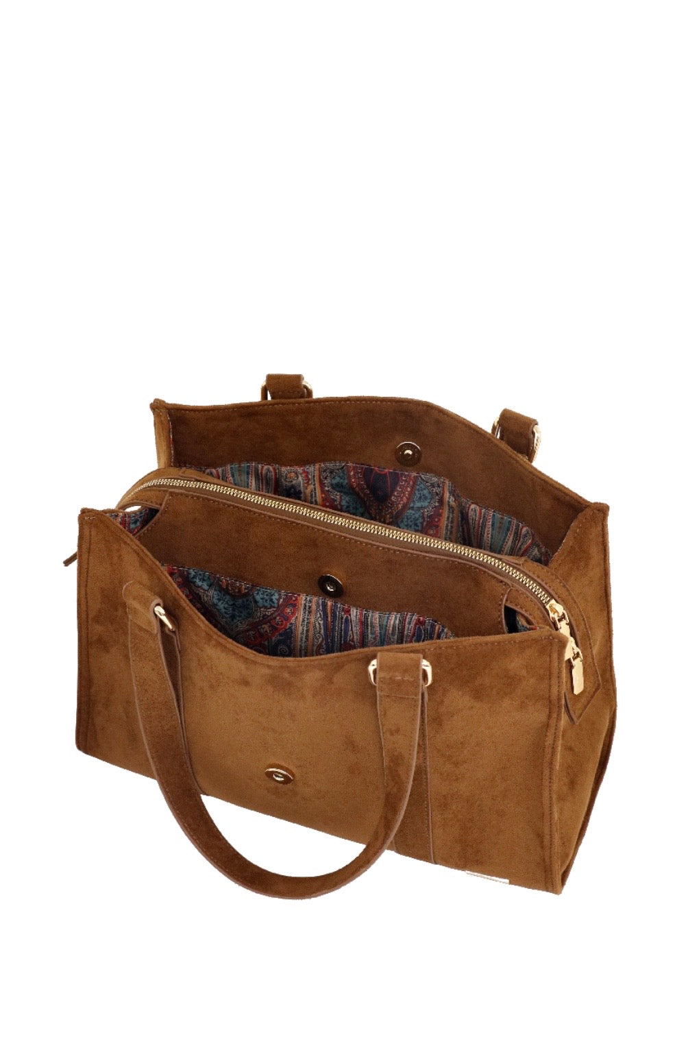 BORSA TOTE M SOFT HONEY COGNAC                                              Camomilla Milano