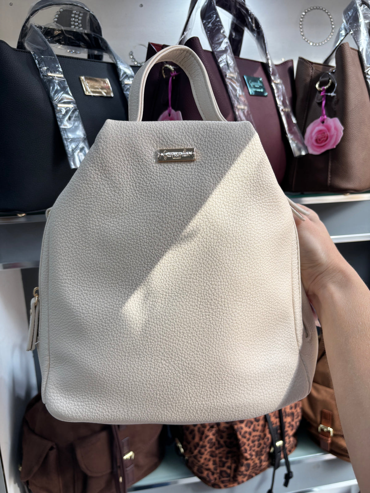 ZAINO CHIC OFF WHITE                    Camomilla Milano