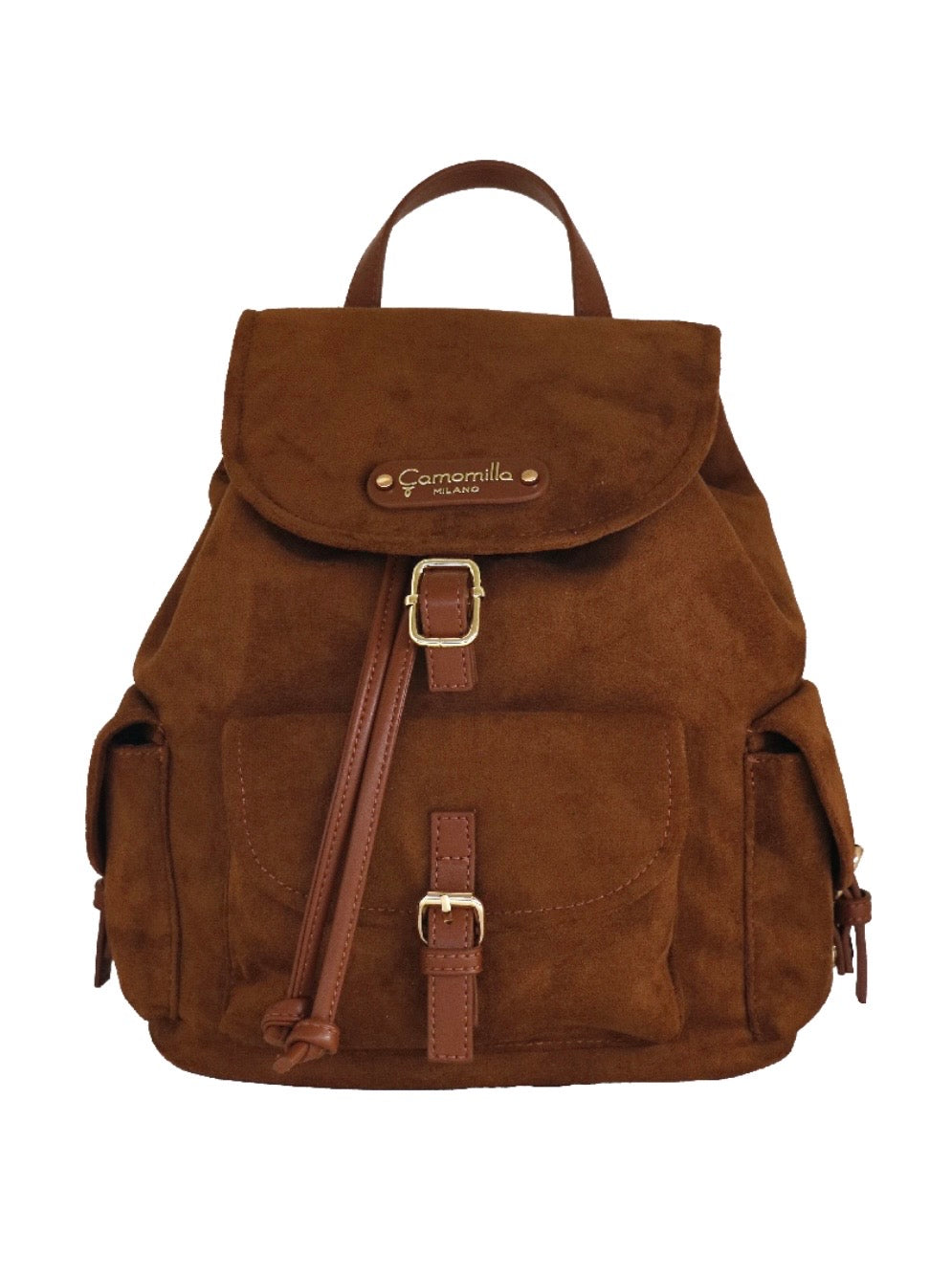 ZAINO SPORTY COZY FOREST COGNAC                                              Camomilla Milano