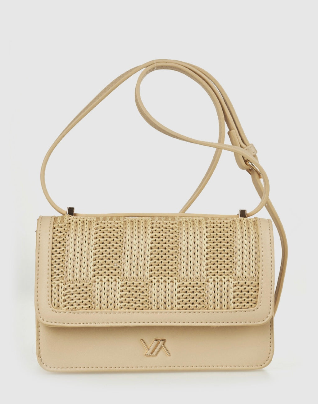 Borsa a tracolla beige                         Verde