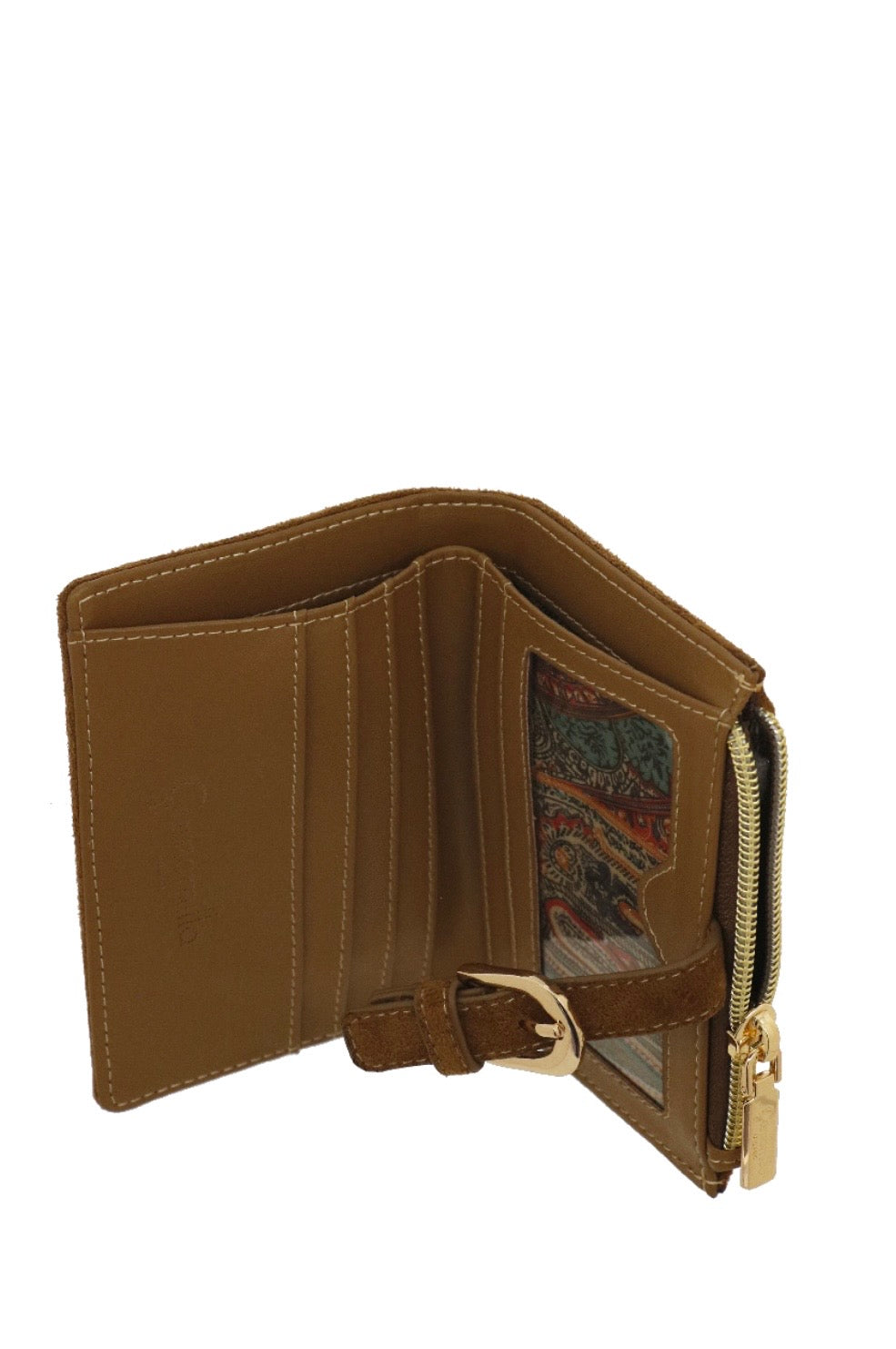 PORTAFOGLIO S SLIM COGNAC         Camomilla Milano