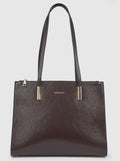 Borsa a spalla brown                           Verde