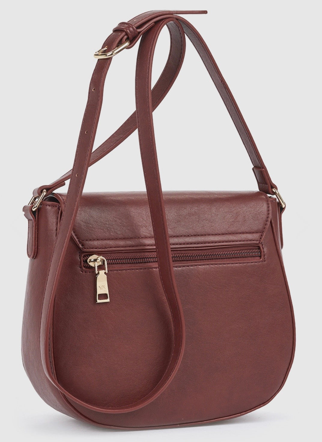 Borsa a tracolla bordeaux                   Verde