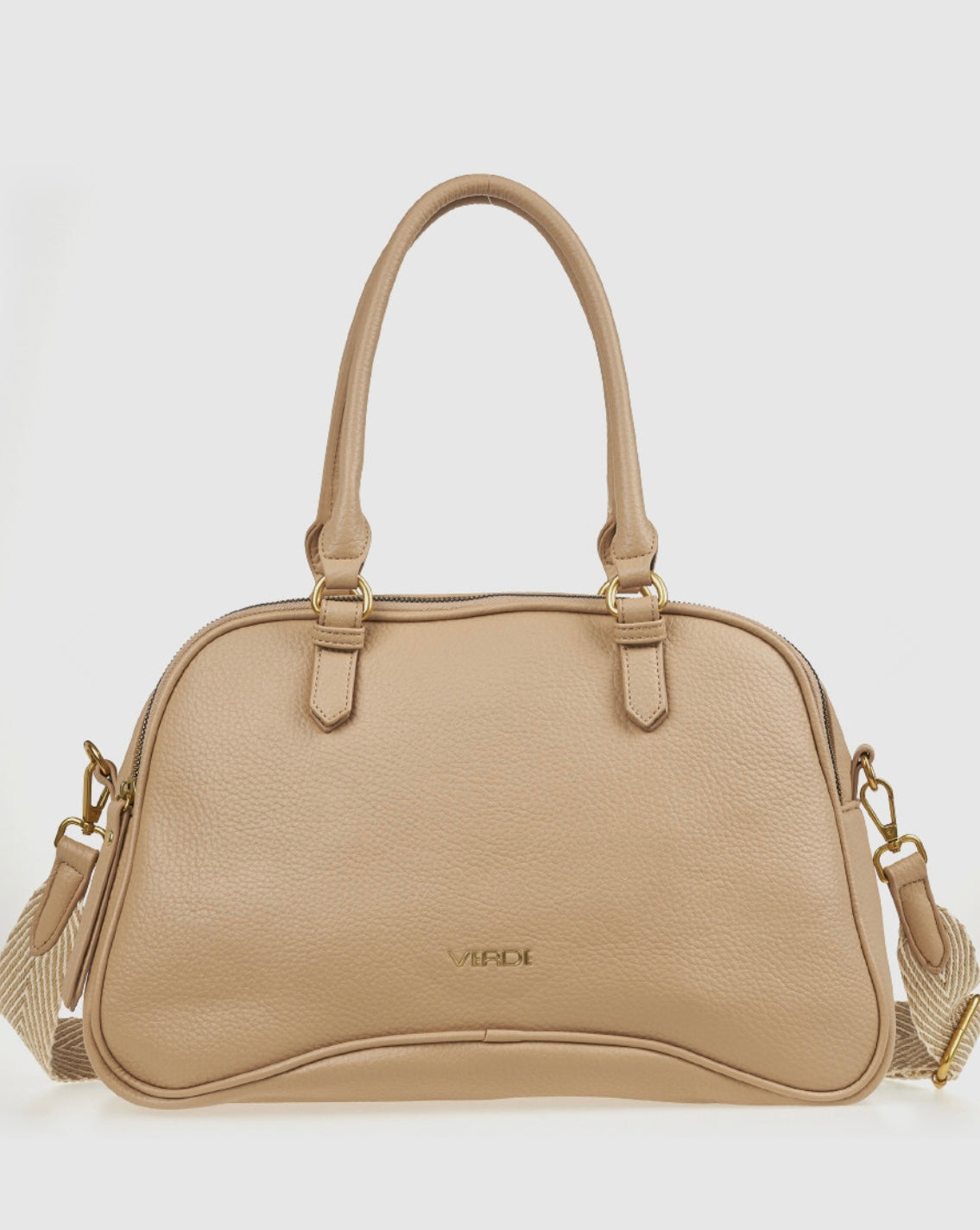 Borsa a tracolla beige                         Verde