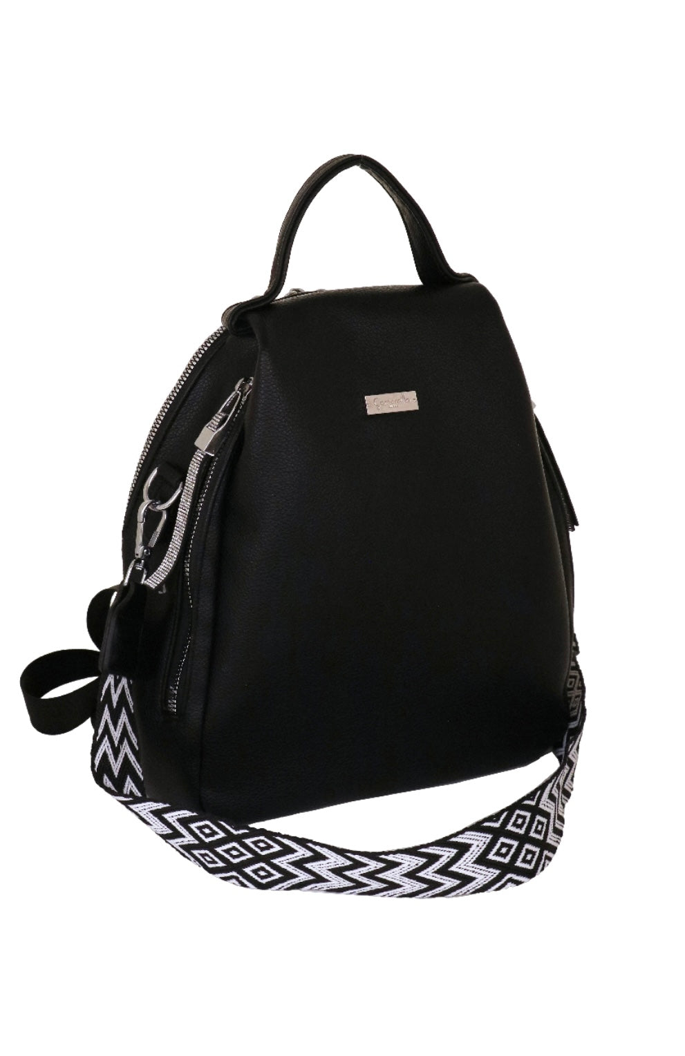 ZAINO CHIC FRIZZY NERO                  Camomilla milano