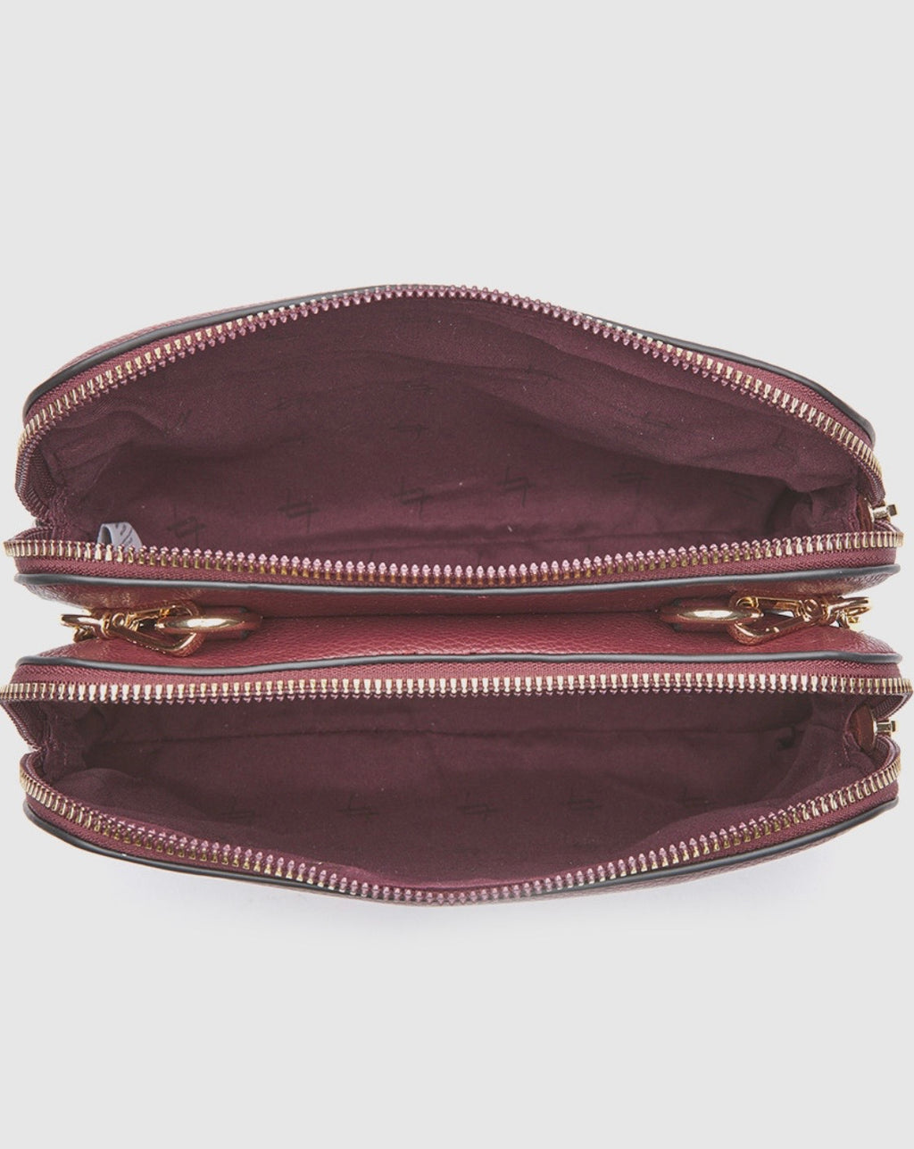 Borsa a tracolla bordeaux                   Verde