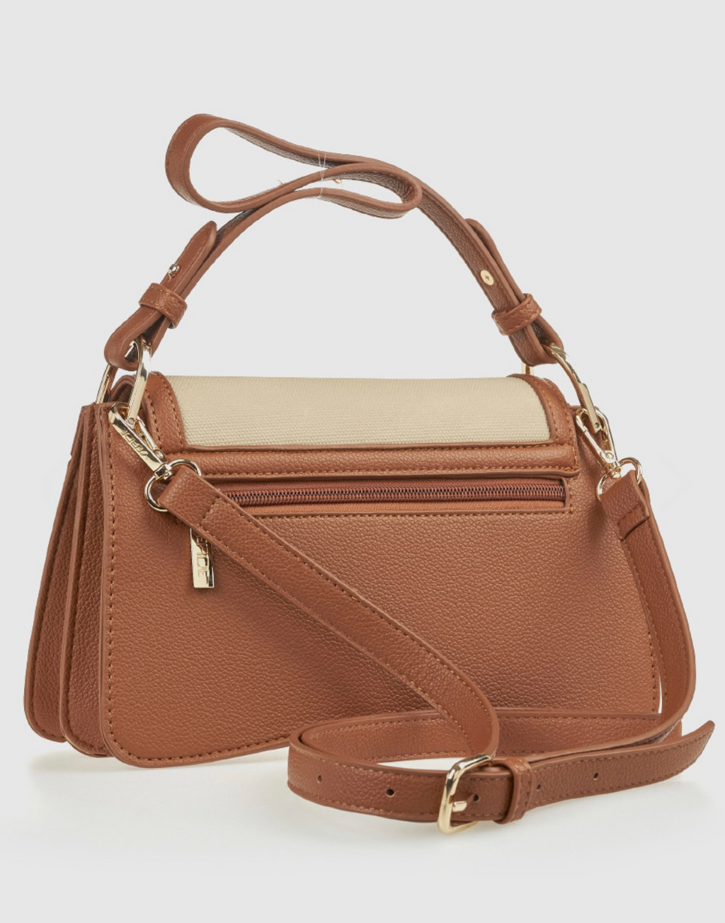 Borsa a spalla camel                           Verde