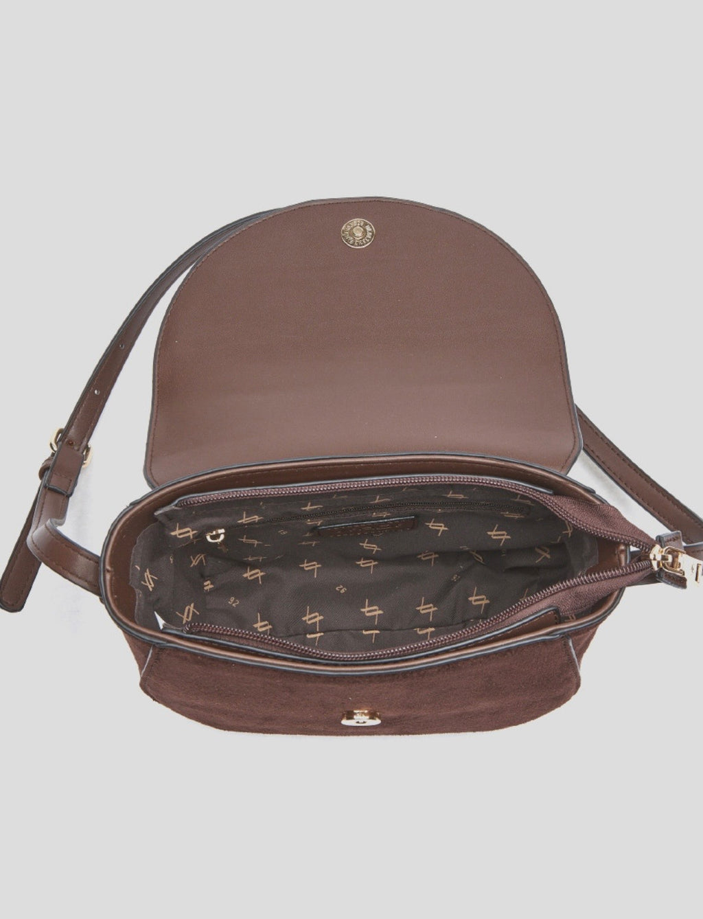 Borsa a tracolla brown                        Verde