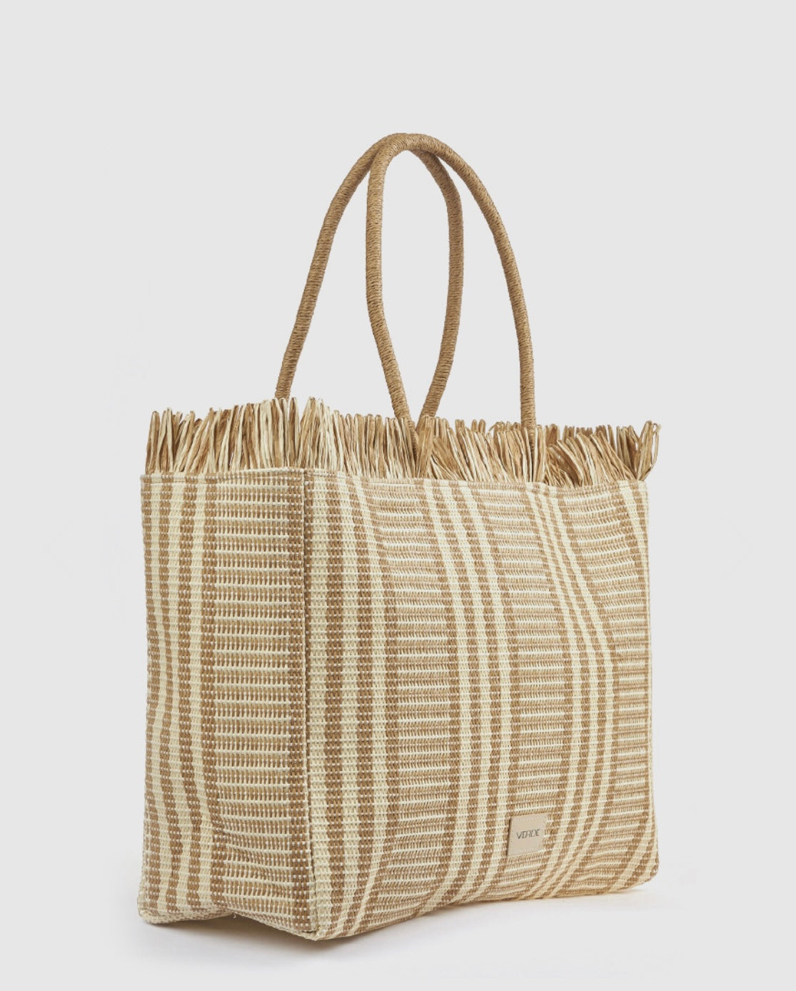 Borsa da mare beige                         Verde