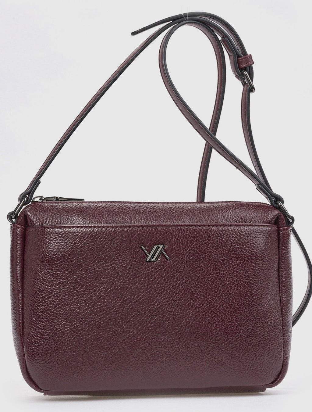 Borsa a tracolla bordeaux                    Verde