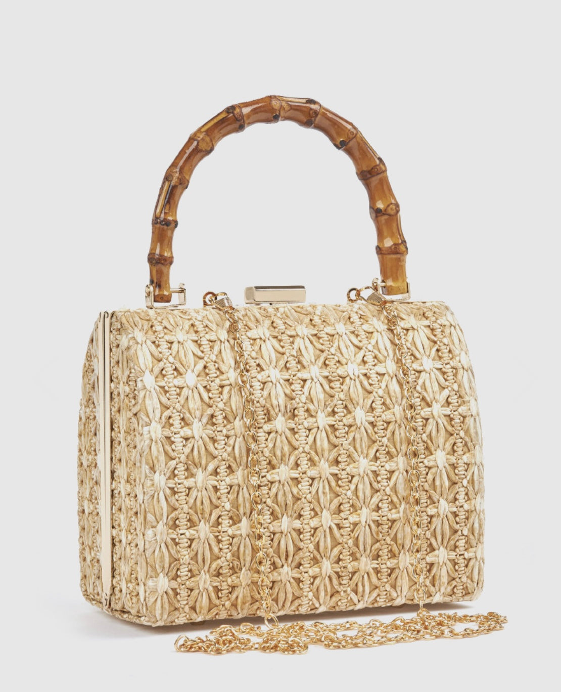 Borsa da sera beige                            Verde