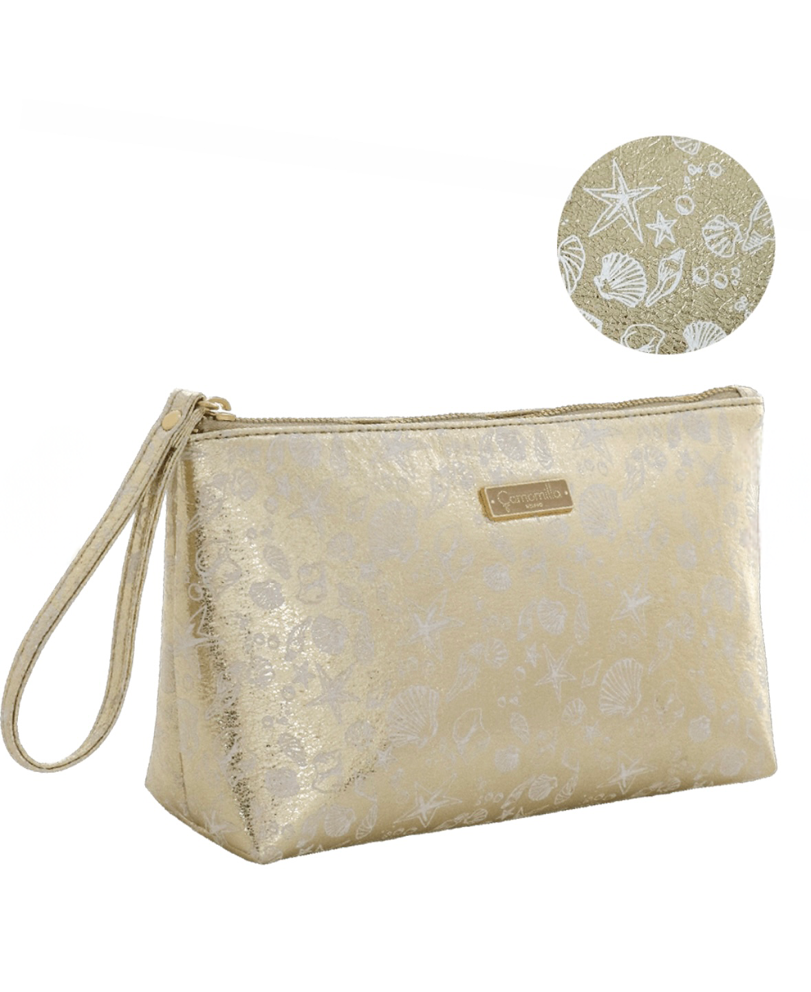 BUSTA M SHELL SHINE ORO             Camomilla milano