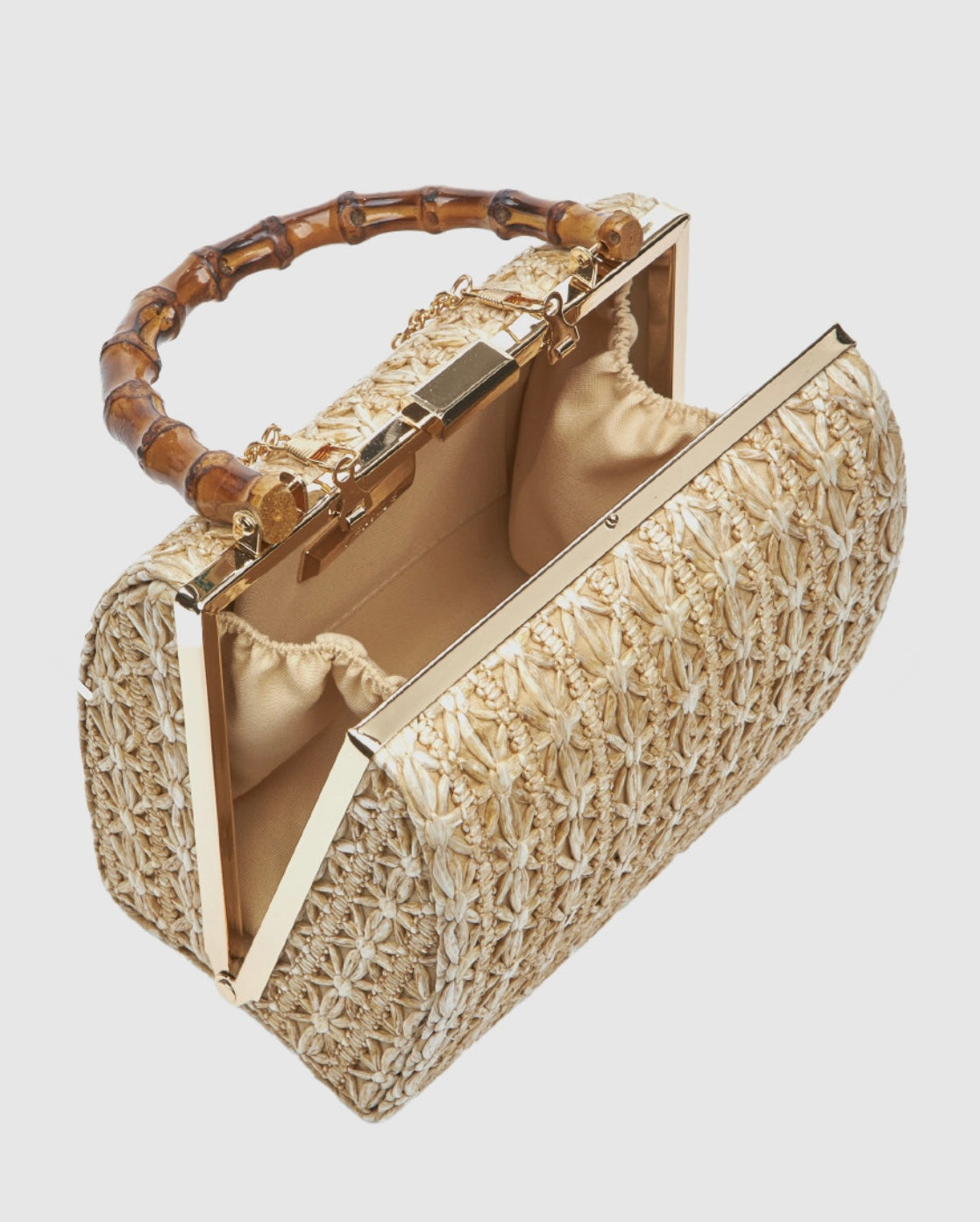Borsa da sera beige                            Verde