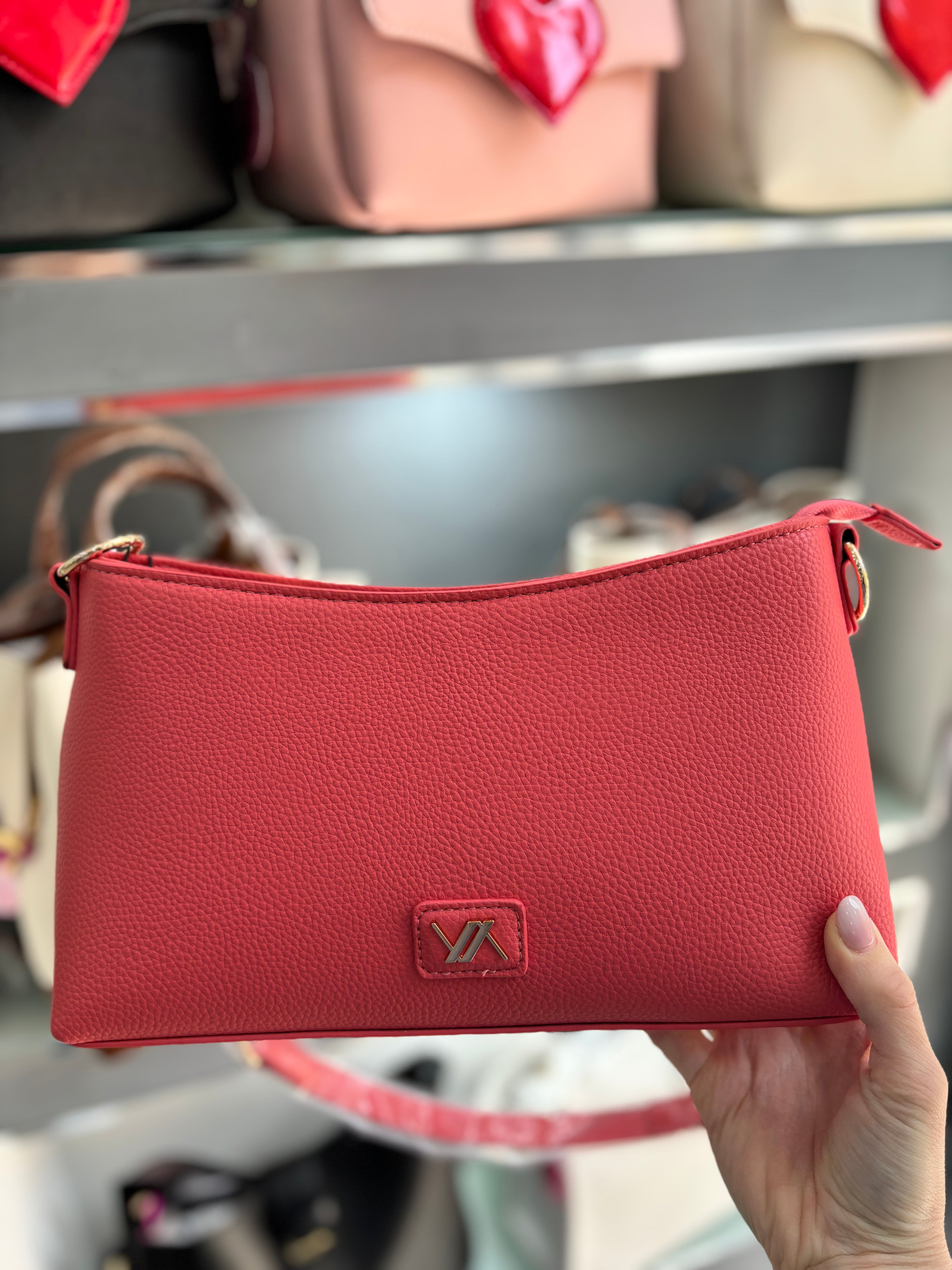 Borsa a spalla coral                            Verde