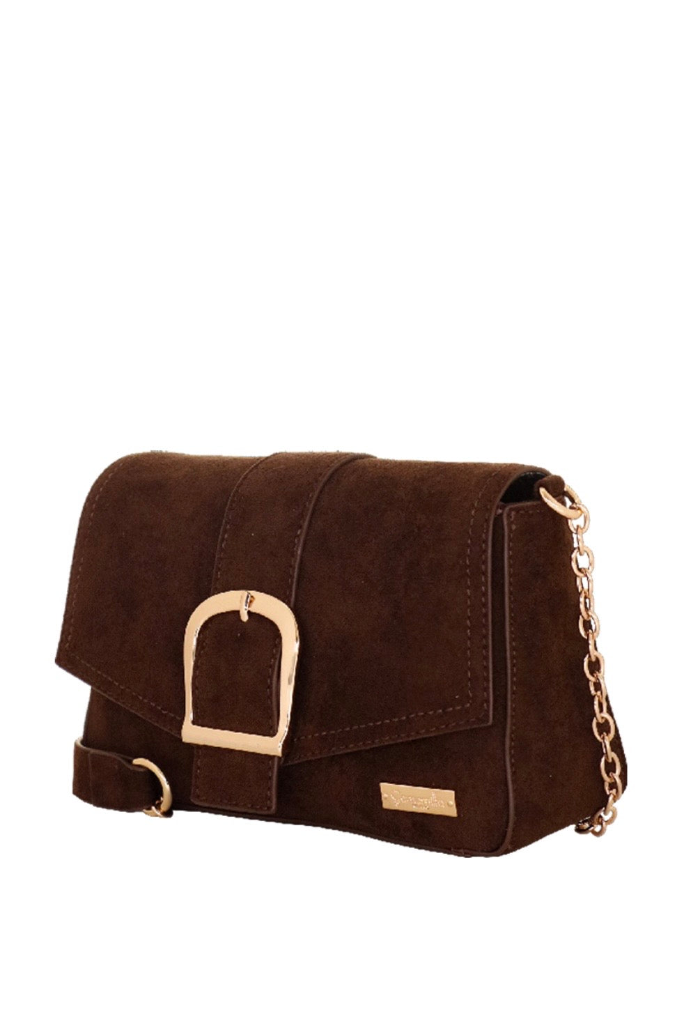 BORSA A TRACOLLA S SOFT HONEY MARRONE                              Camomilla Milano
