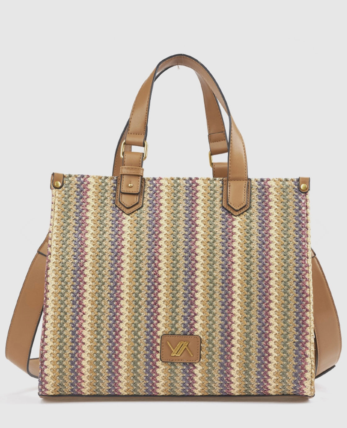 Borsa a tracolla multicolour