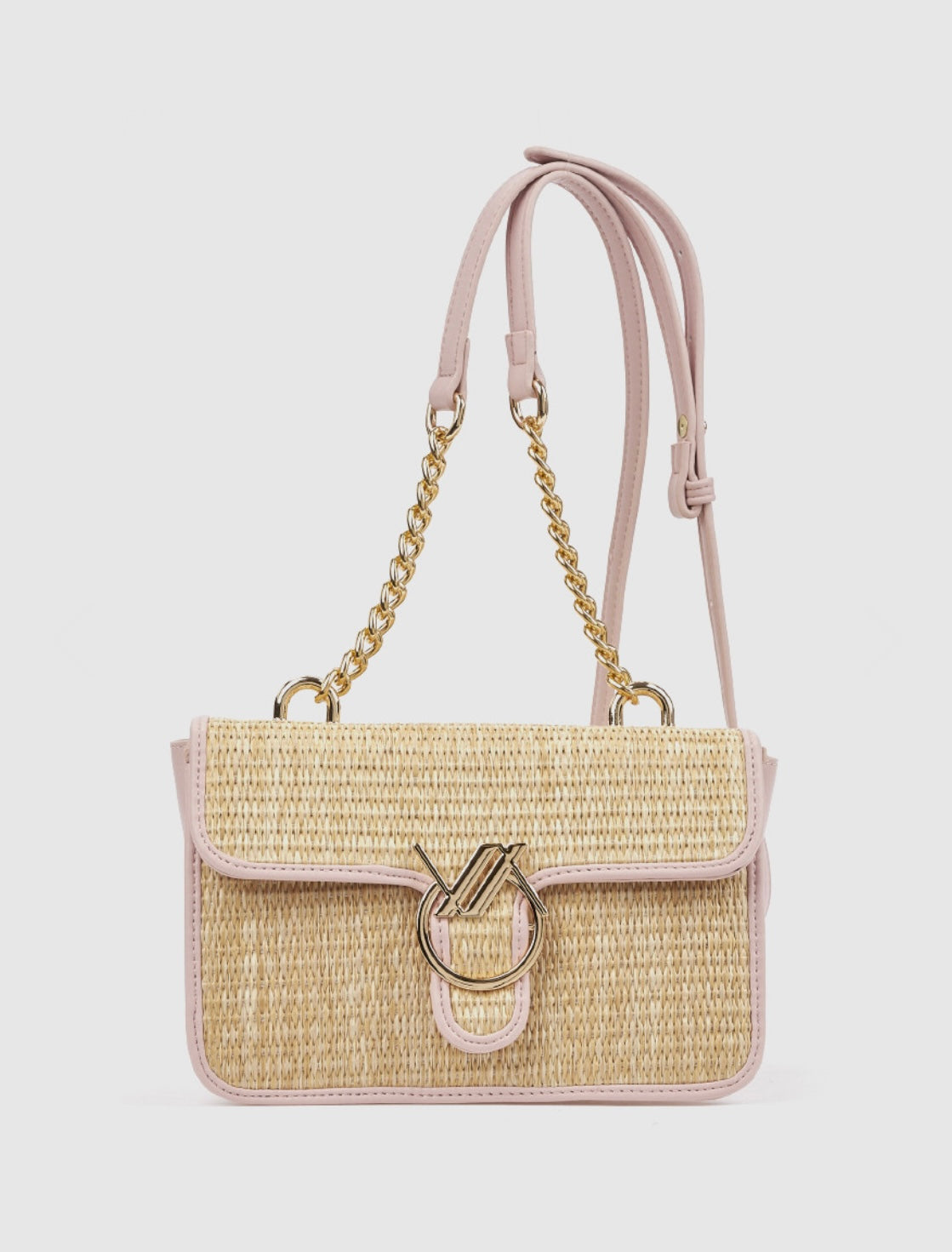 Borsa a spalla pink                              Verde