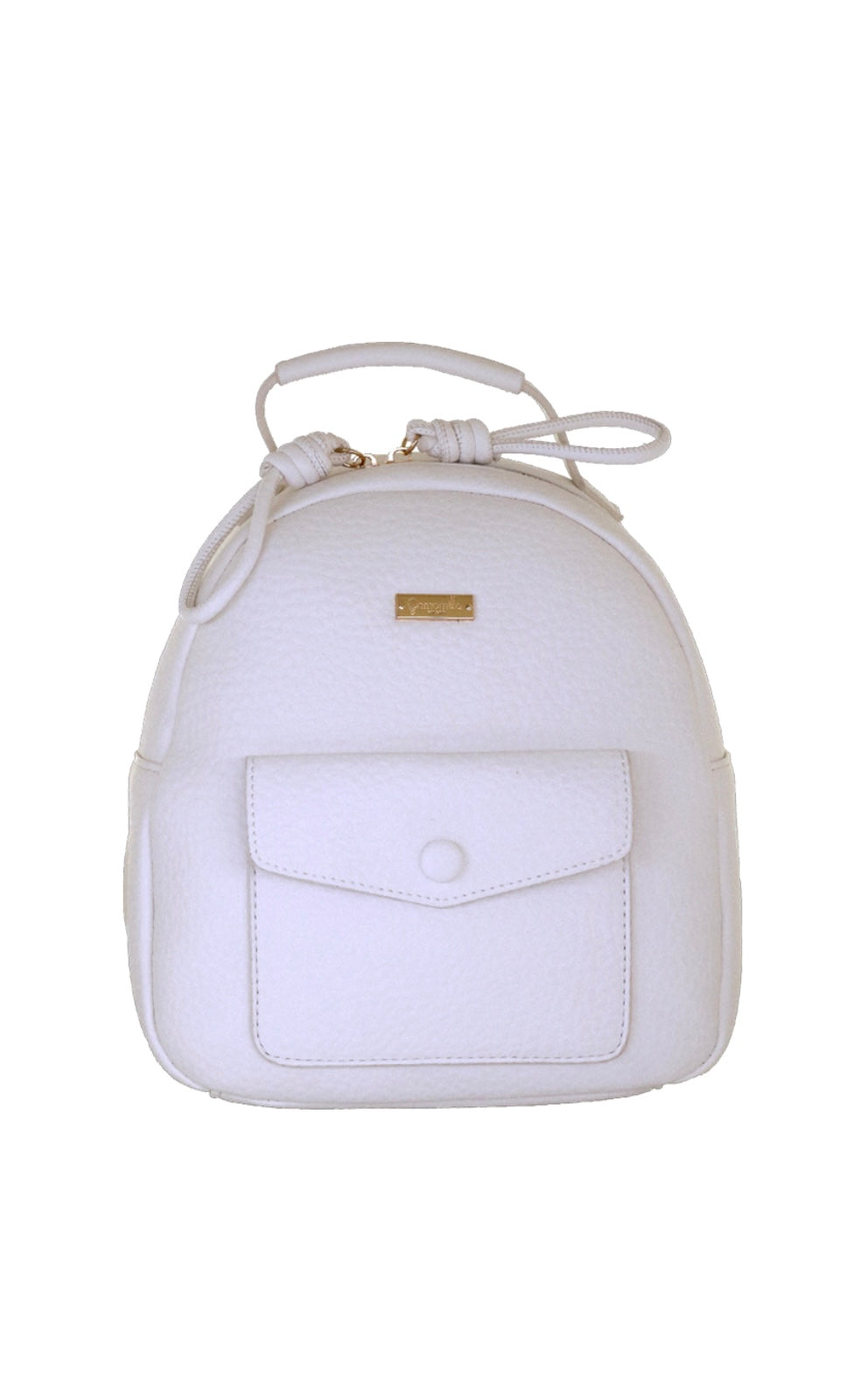 ZAINO LOVE LETTER BIANCO           Camomilla milano