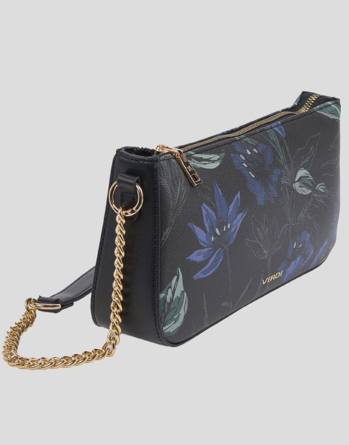 Borsa a spalla black                            Verde