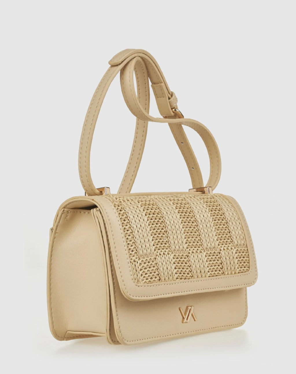 Borsa a tracolla beige                         Verde