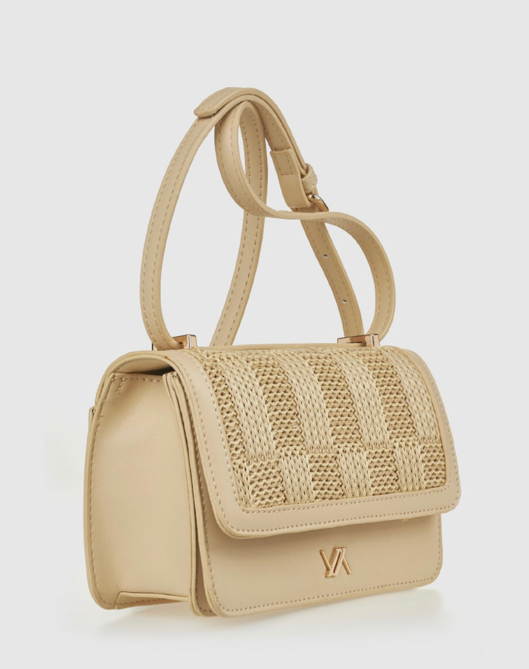 Borsa a tracolla beige                         Verde