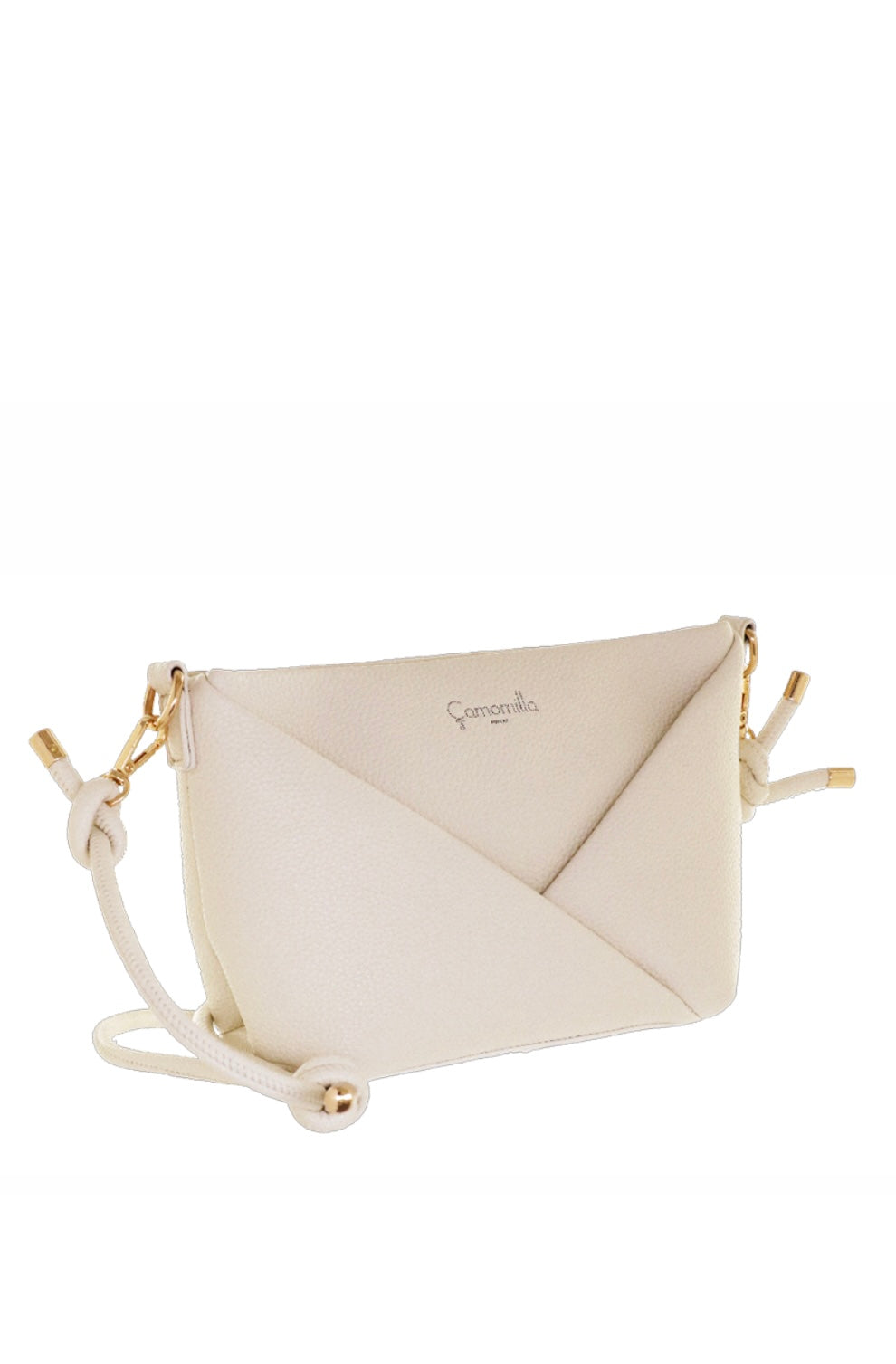 BORSA TRACOLLA GLASSE BIANCO MS                                        Camomilla milano