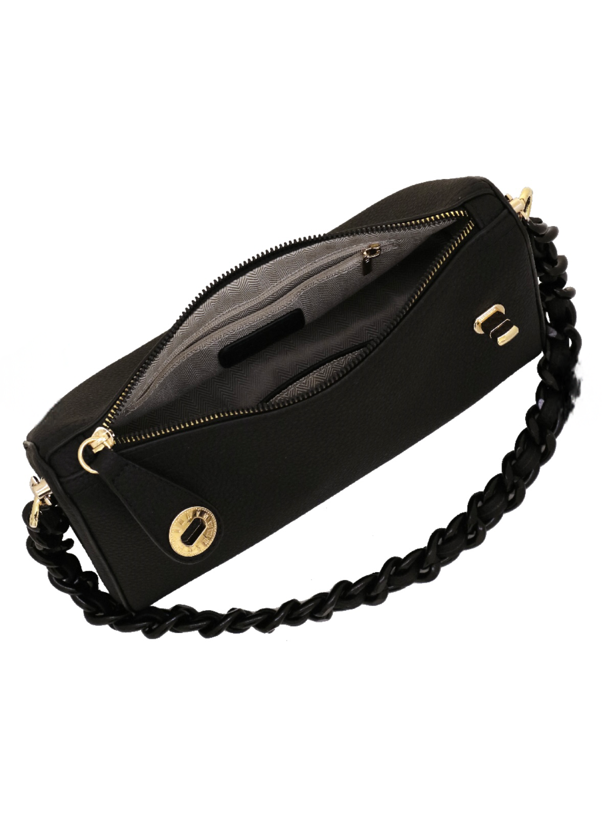 BORSA SPALLA CHEWING BAG NERO                                                  Camomilla milano