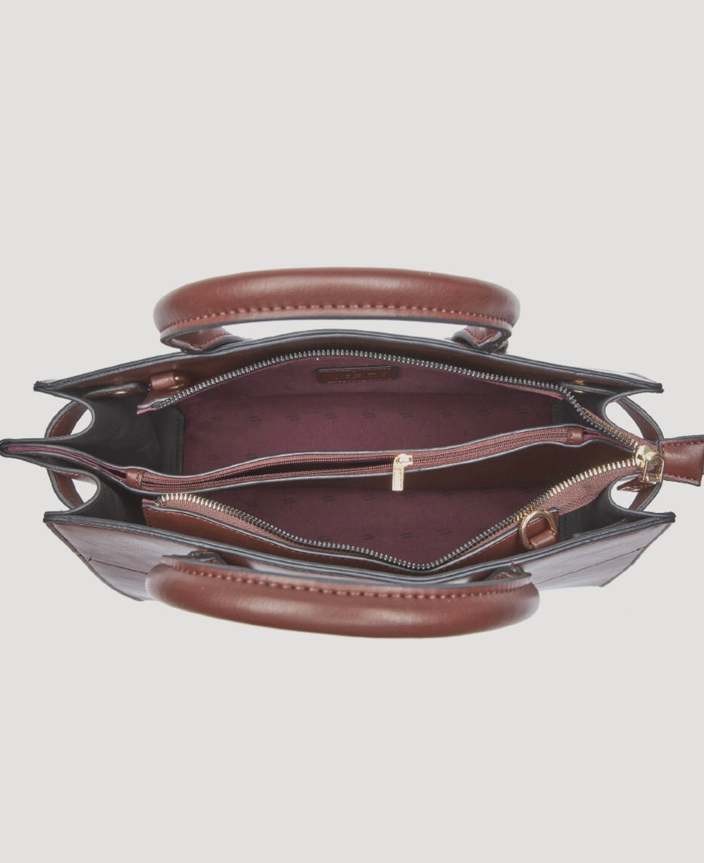 Borsa a mano con tracolla bordeaux                                              Verde