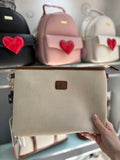 Borsa a tracolla ivory                      Verde