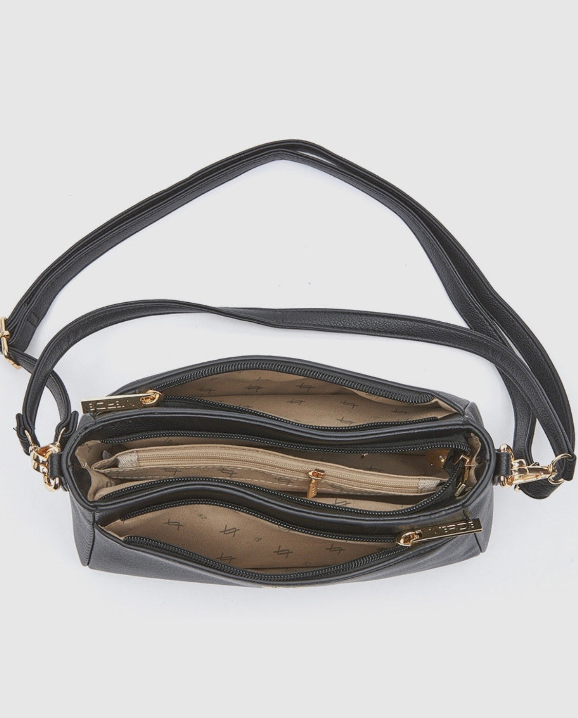 Borsa a tracolla black                          Verde