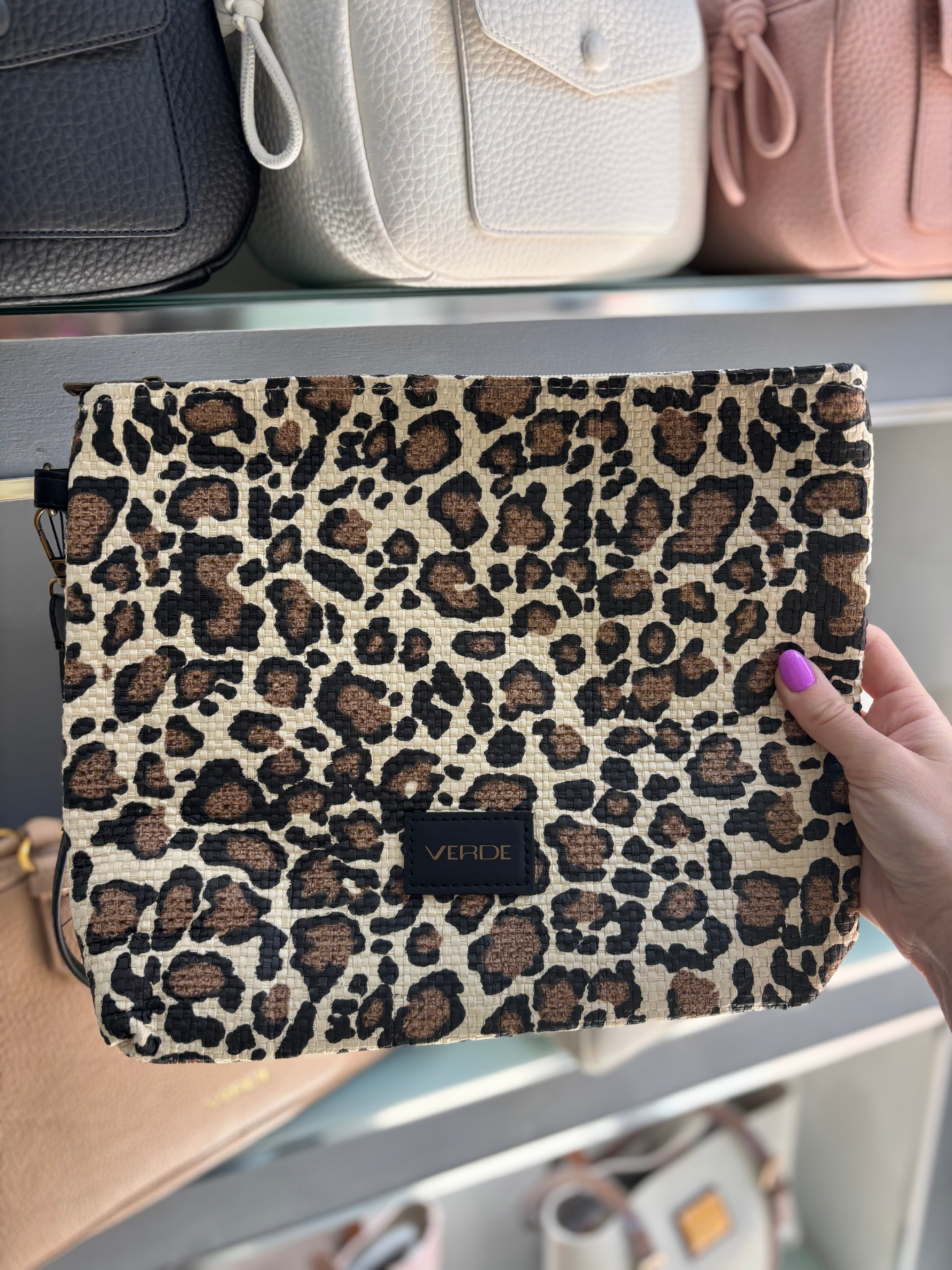 Busta mare animal print                    Verde