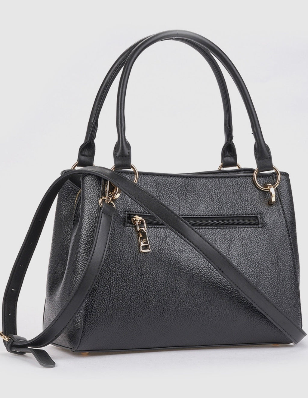 Borsa a mano con tracolla black        Verde