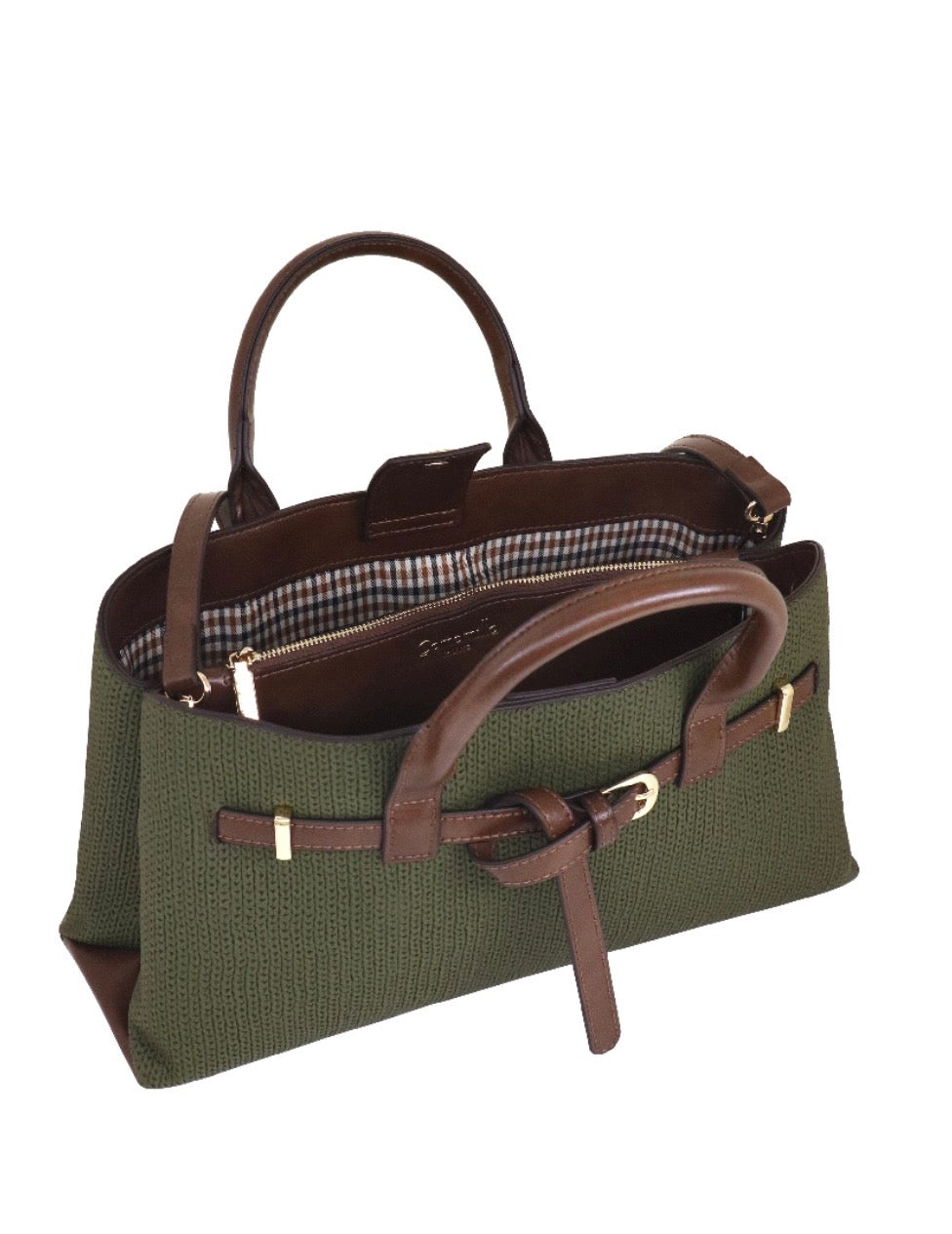 BORSA A MANO M VERDE                Camomilla Milano