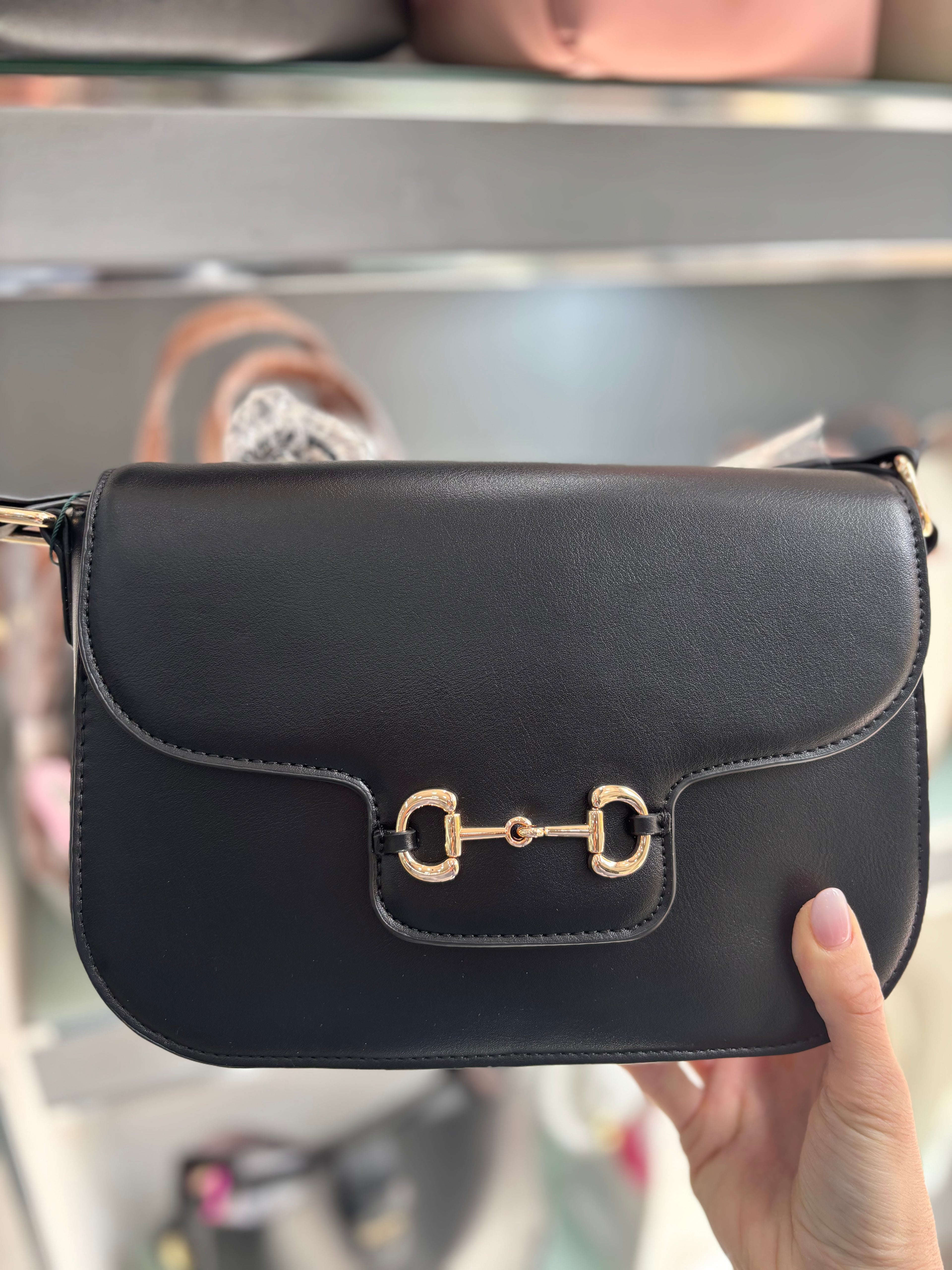 Borsa a tracolla black                        Verde