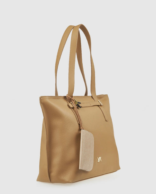 Borsa a spalla camel                          Verde
