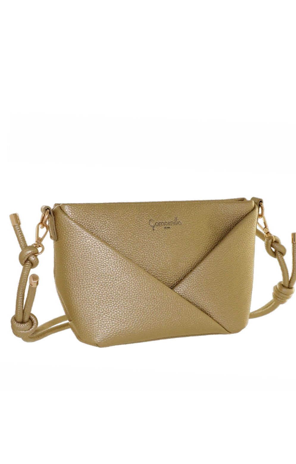 BORSA TRACOLLA GLASSE ORO SC/P                                                   Camomilla milano