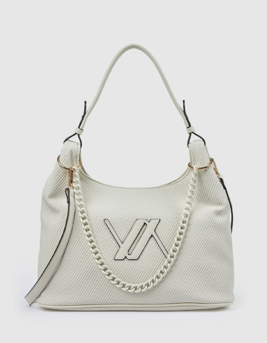 Borsa a spalla ivory                            Verde