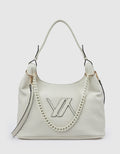 Borsa a spalla ivory                            Verde