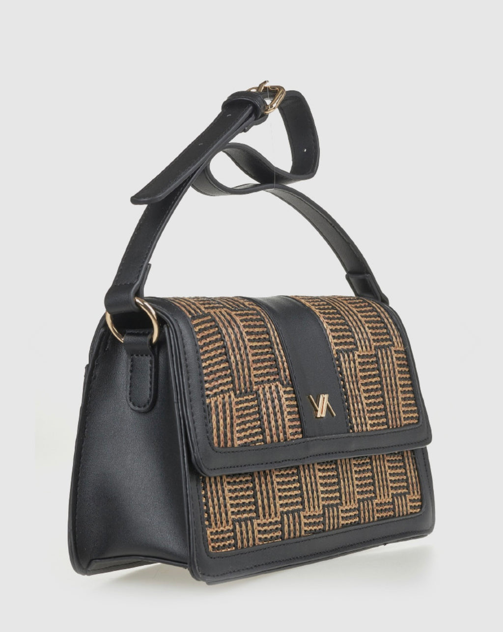 Borsa a spalla black                            Verde